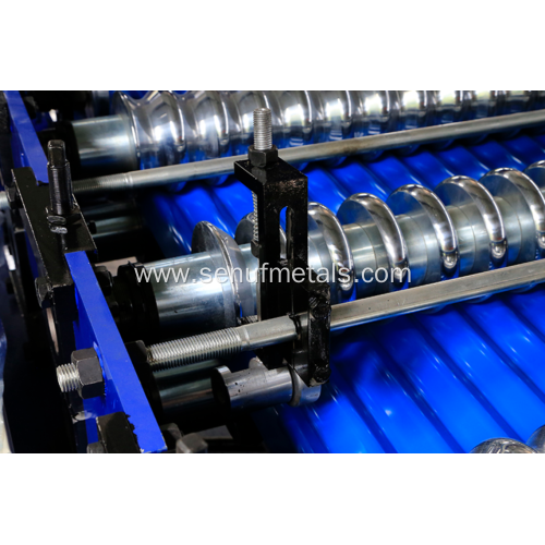 Corrugated sheets manufacturing process roll forming machine